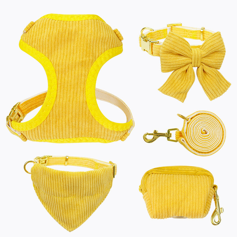 Pet Outdoor Harness And Leash Set