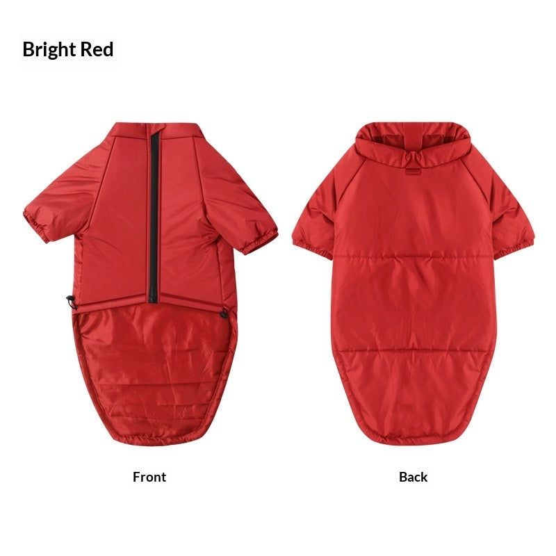 Cotton Pet Two Leg Jacket Clothing Apparel