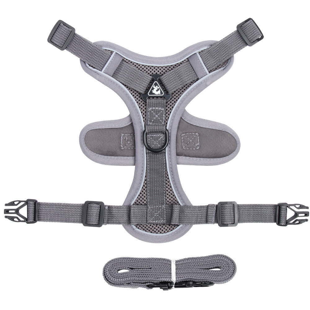 Pet Vest Harness Chest Strap With Leash Set