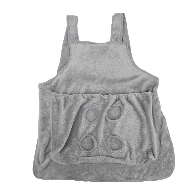 Plush Pet Chest Carrier Pouch For Outdoor Travel