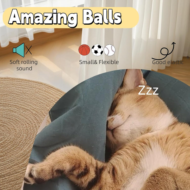Feather Ball Pet Interactive Self Entertainment Toy