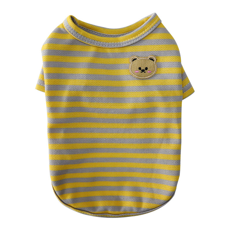 Summer Pet Breathable Casual T-Shirt Lightweight Apparel