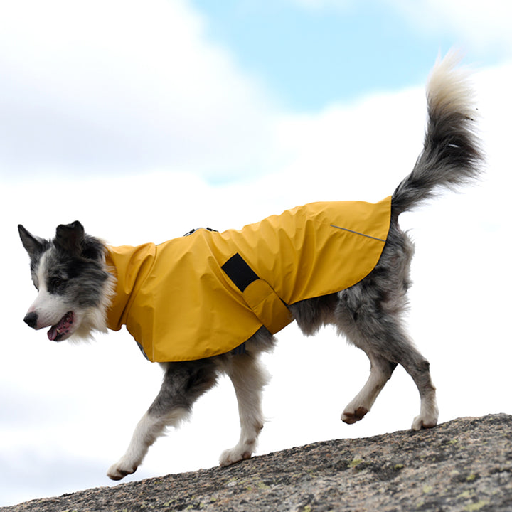 Waterproof Windproof Pet Shell Jacket Raincoat Apparel