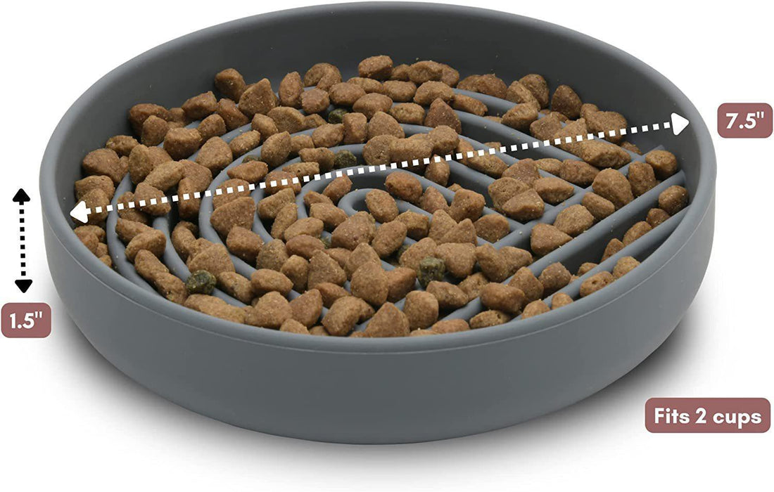 Pet Simple Fashion Slow Feeding Anti Choking Bowl