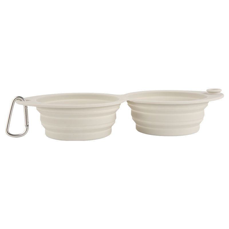 Pet Silicone Foldable Portable Feeding Bowl