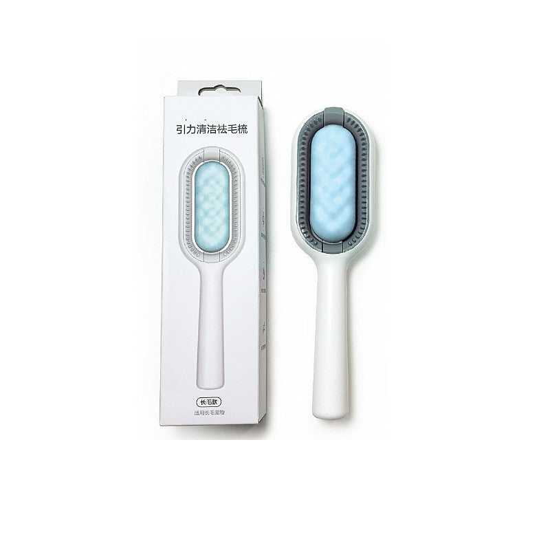 Pet Grooming Brush Dematting Comb With Hair Collection Tank