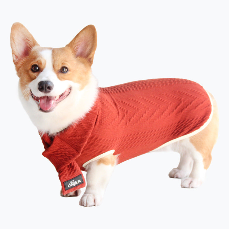 Vintage Twist Pet Sweater Clothing Apparel