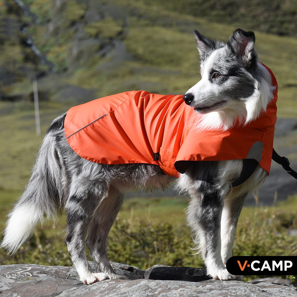 Waterproof Windproof Pet Shell Jacket Raincoat Apparel